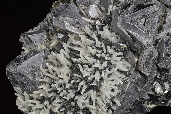 Truncated Galena, Sphalerite, Quartz