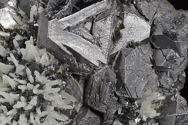 Truncated Galena, Sphalerite, Quartz