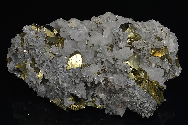 Quartz, Chalcopyrite