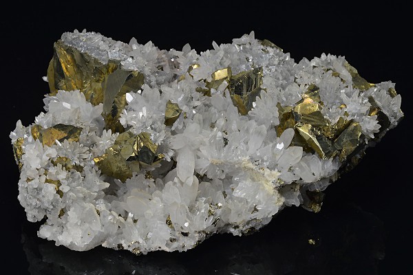 Quartz, Chalcopyrite