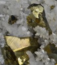 Quartz, Chalcopyrite