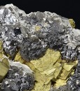 gem Sphalerite var.Cleiophane, Chalcopyrite, Quartz