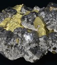 gem Sphalerite var.Cleiophane, Chalcopyrite, Quartz