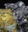 Iridescent Chalcopyrite, Galena, Pyrite, Sphalerite, Quartz