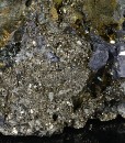 Iridescent Chalcopyrite, Galena, Pyrite, Sphalerite, Quartz