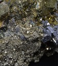 Iridescent Chalcopyrite, Galena, Pyrite, Sphalerite, Quartz