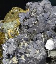 Iridescent Chalcopyrite, Galena, Pyrite, Sphalerite, Quartz