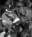 Twinned and truncated Galena, Quartz, Sphalerite