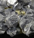 Twinned and truncated Galena, Quartz, Sphalerite