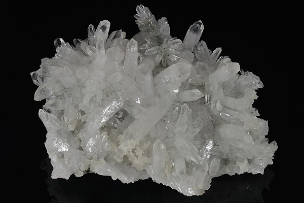 Quartz, rhombohedral Calcite