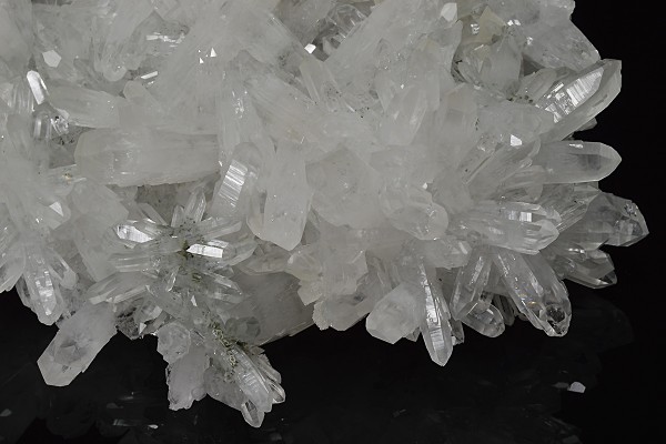 Quartz, rhombohedral Calcite