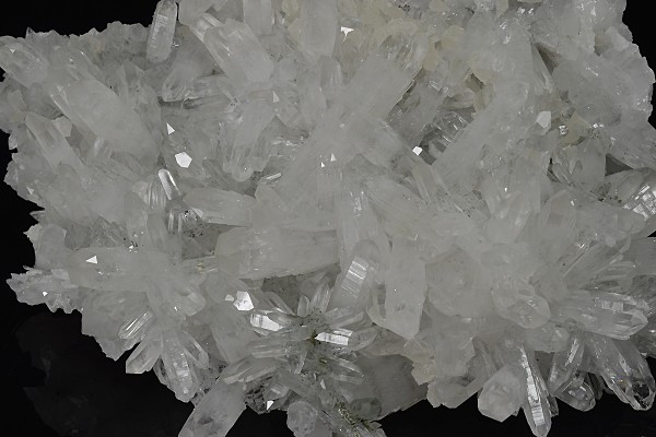 Quartz, rhombohedral Calcite