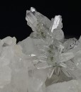 Quartz, rhombohedral Calcite