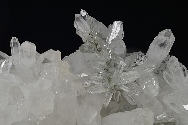Quartz, rhombohedral Calcite