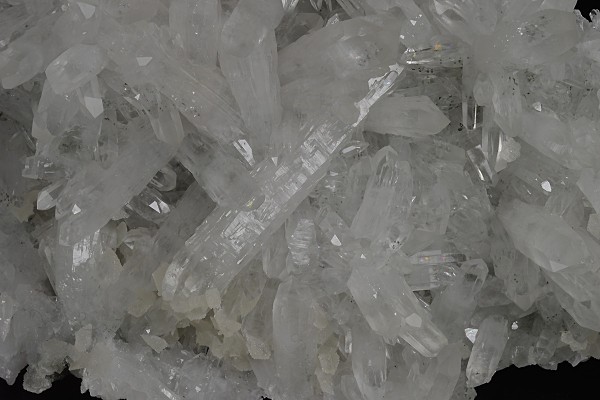 Quartz, rhombohedral Calcite