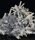Quartz, twinned Galena, Sphalerite