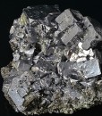 Truncated Galena, Quartz, Sphalerite