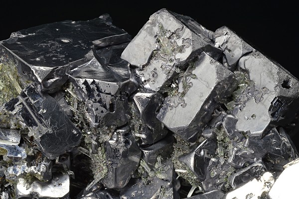 Truncated Galena, Quartz, Sphalerite