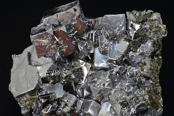 Truncated Galena, Quartz, Sphalerite