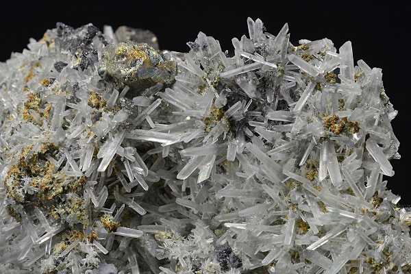 Pyrite, Quartz, Chalcopyrite, Sphalerite, Galena