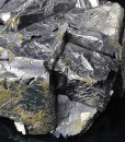 Twinned Galena with Chalcopyrite inclusions