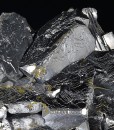 Twinned Galena with Chalcopyrite inclusions