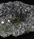 Sphalerite tetrahedron, Galena, Quartz, Pyrite