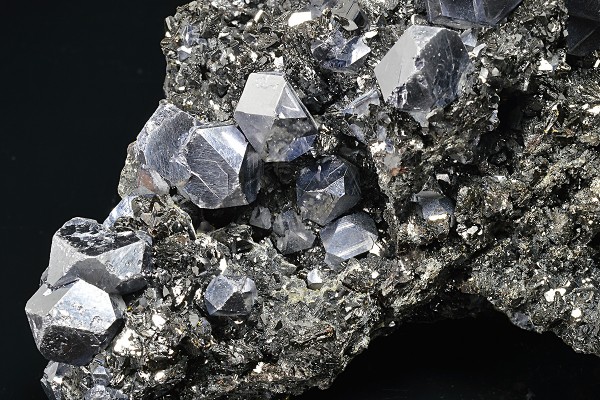 Truncated Galena, Sphalerite