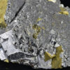 Chalcopyrite set on Galena, Sphalerite, Quartz