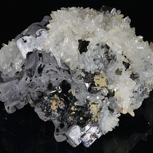 Quartz, Galena, Sphalerite, Calcite