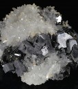 Quartz, Galena, Sphalerite, Calcite