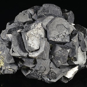 Twinned and truncated Galena, Sphalerite, Chalcopyrite