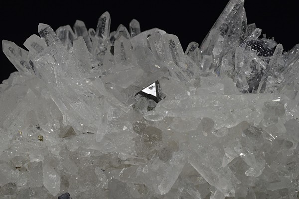 Quartz, Galena, Sphalerite, Pyrite