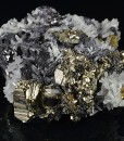 Pyrite, Galena, Chalcopyrite, Quartz, Sphalerite