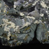 Melted habit Galena, Calcite, Chalcopyrite
