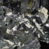 Melted habit Galena, Calcite, Chalcopyrite