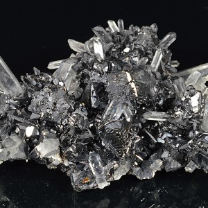 Sphalerite, Quartz
