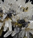 Iridescent Chalcopyrite, Quartz, Sphalerite, Galena