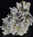 Iridescent Chalcopyrite, Quartz, Sphalerite, Galena