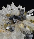 Iridescent Chalcopyrite, Quartz, Sphalerite, Galena