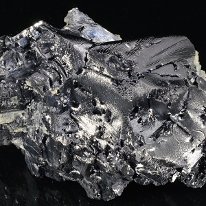 Melted habit Galena, Quartz, Calcite