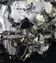 Sphalerite tetrahedrons, Calcite, melted habit Galena