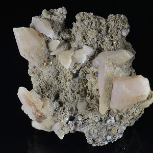 Calcite, Quartz, Galena, Sphalerite
