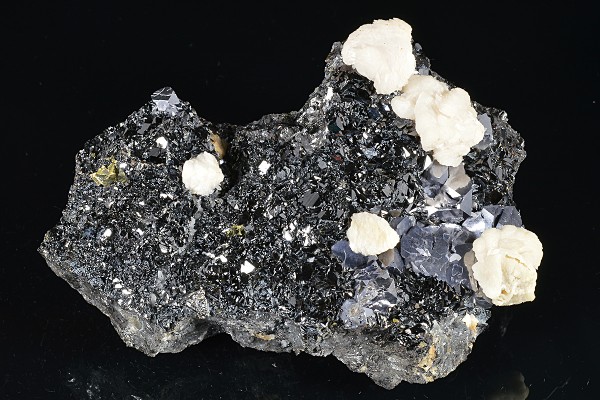 Sphalerite, Calcite, Galena, Chalcopyrite