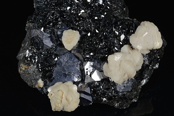 Sphalerite, Calcite, Galena, Chalcopyrite