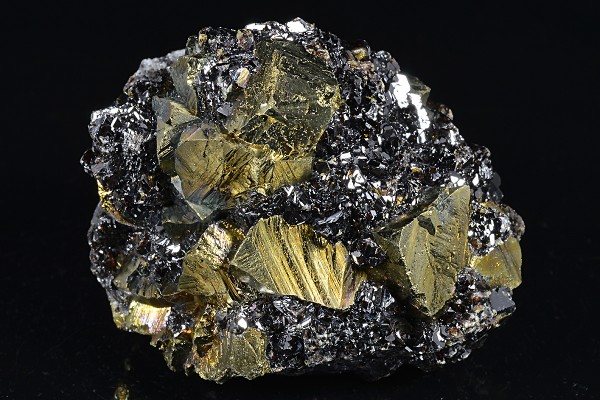 Chalcopyrite, Sphalerite, Quartz
