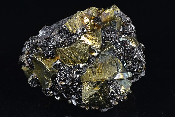 Chalcopyrite, Sphalerite, Quartz