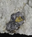 Cleiophane, Galena, Chalcopyrite, Quartz, Pyrite