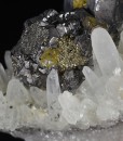 Cleiophane, Galena, Chalcopyrite, Quartz, Pyrite