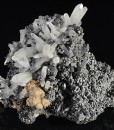 Quartz, Sphalerite, Galena, Calcite